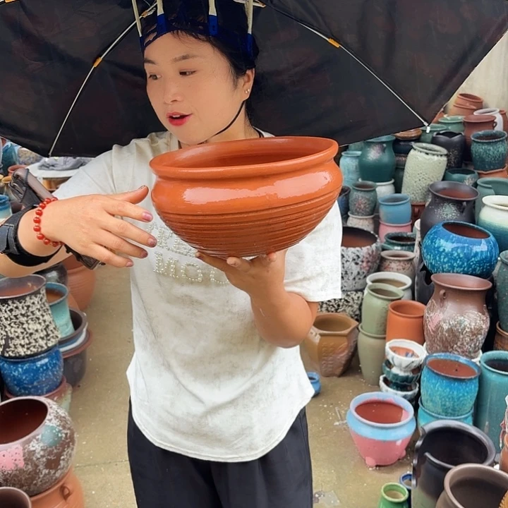 口24高13瑕疵一个盆子。