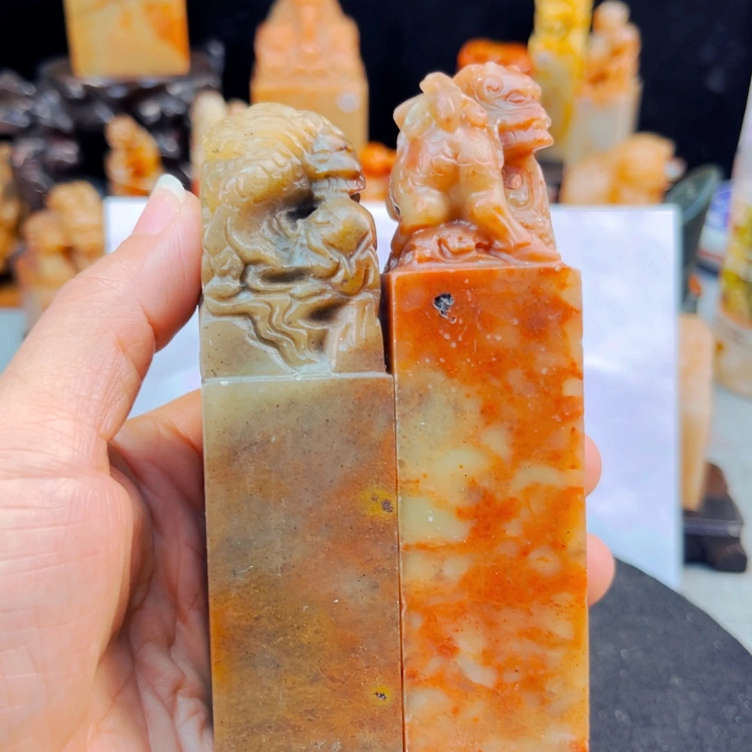 寿山石捡漏瑕疵品3*3