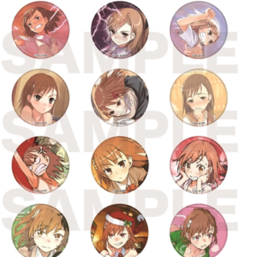 魔法禁书目录20周年炮姐个人池吧唧徽章（拆盒，禁未成年购买