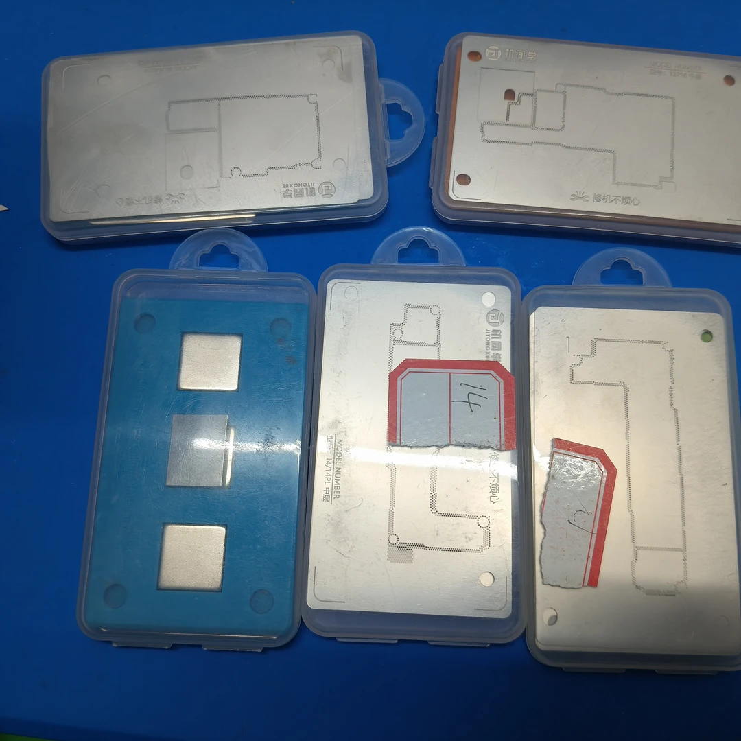 适用苹果双层主板蓝色植锡台x-14系列