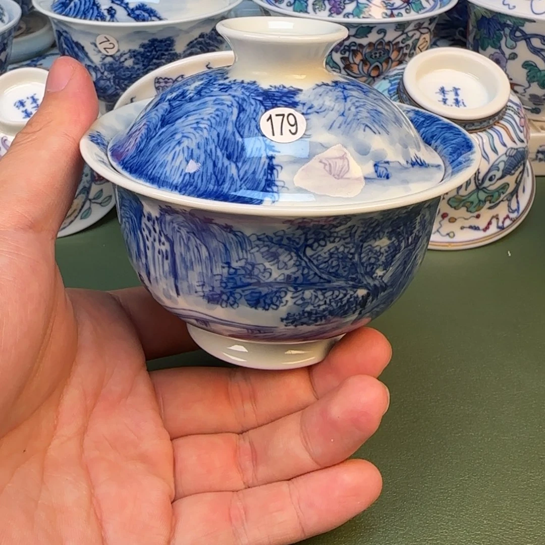 彦祖纯手工手绘茶具179