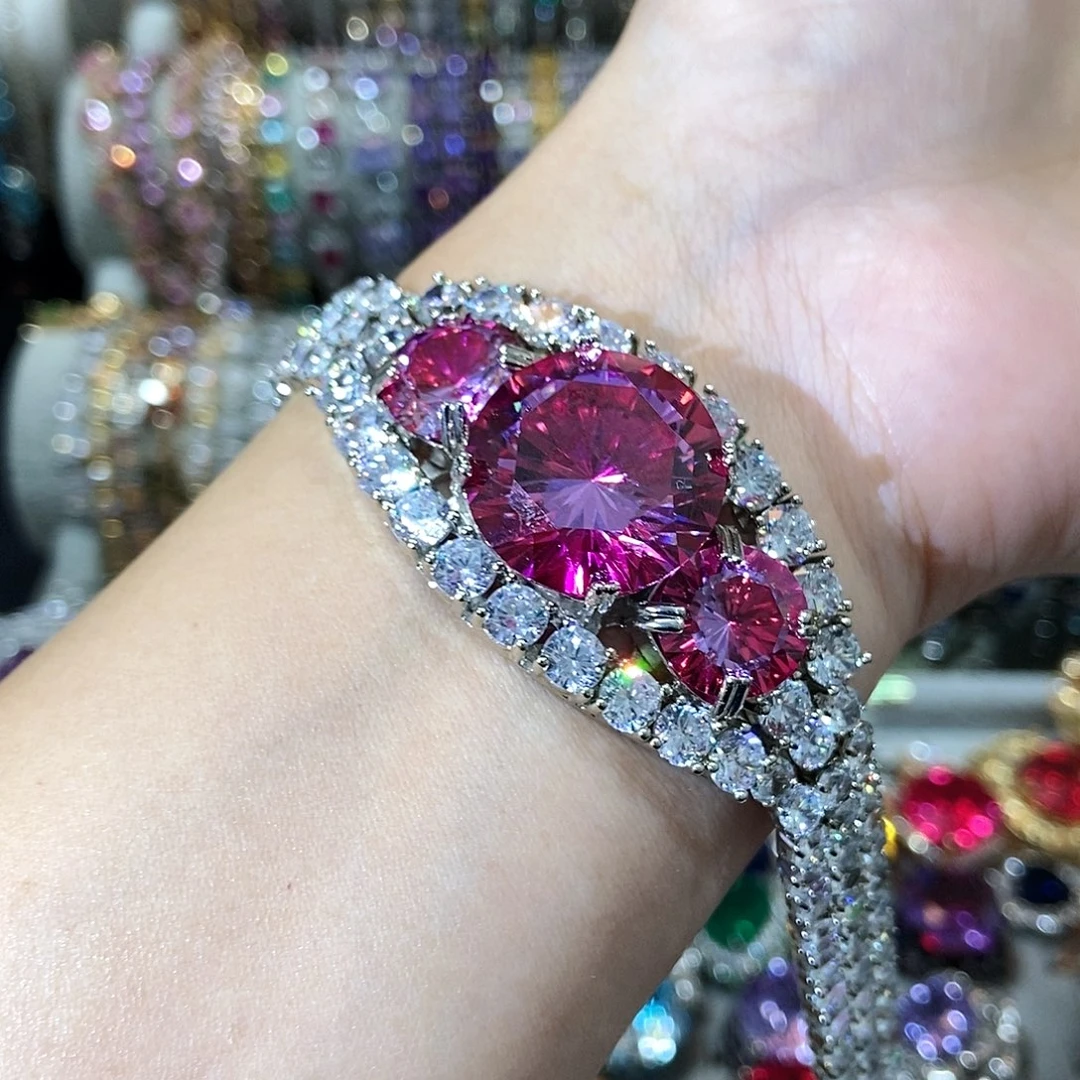 1锆石（处理）手链