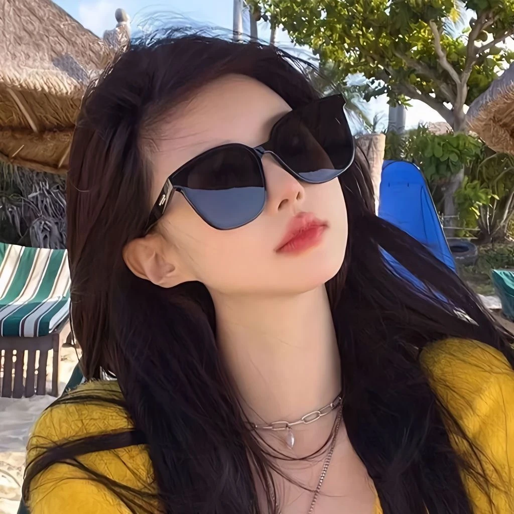墨镜高级感大脸显瘦太阳镜女