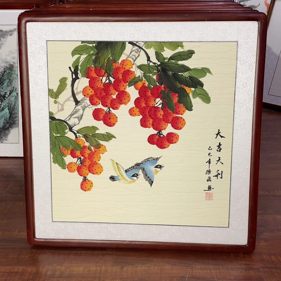 国画带框尺寸63*63厘米