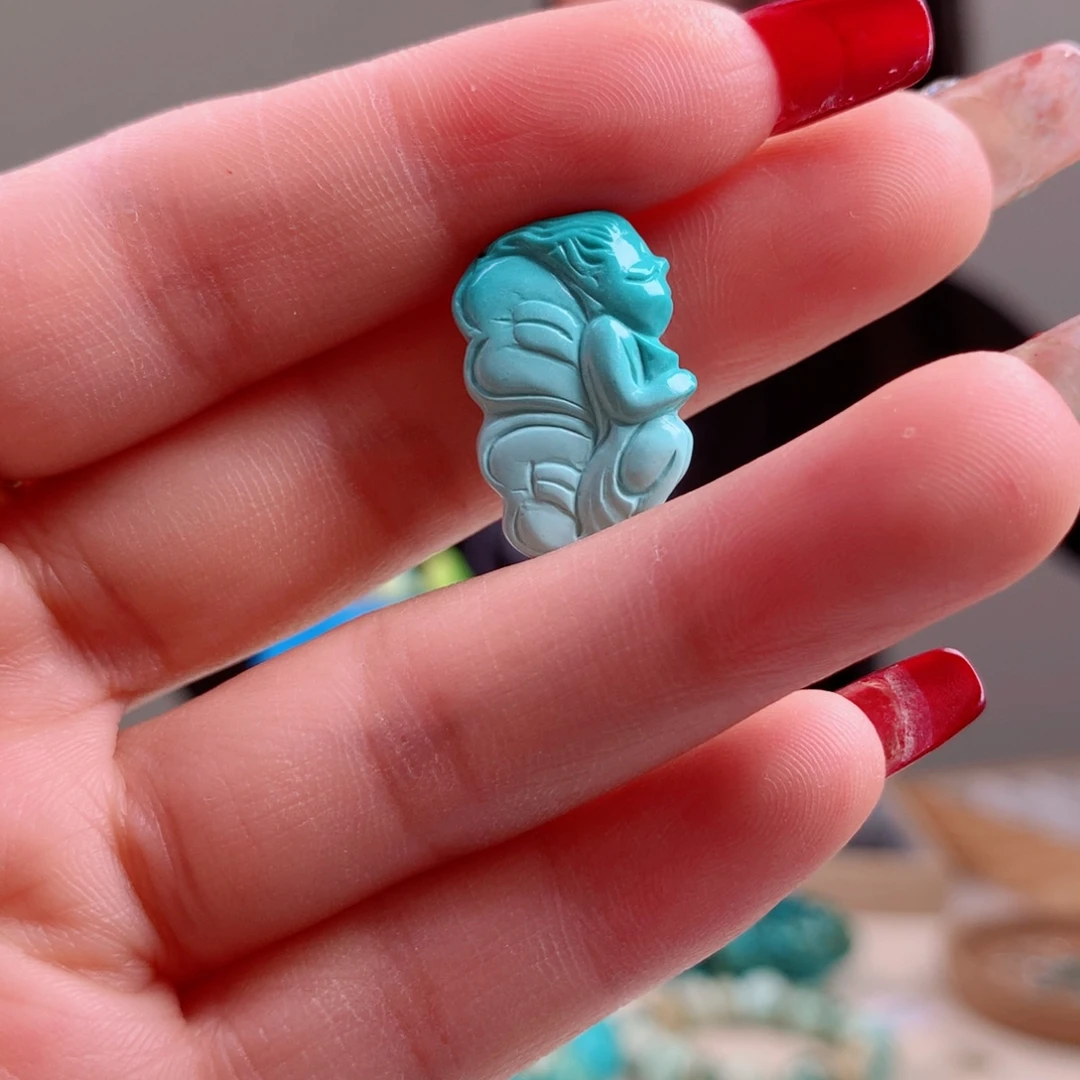 绿松石未镶嵌珠宝奇石