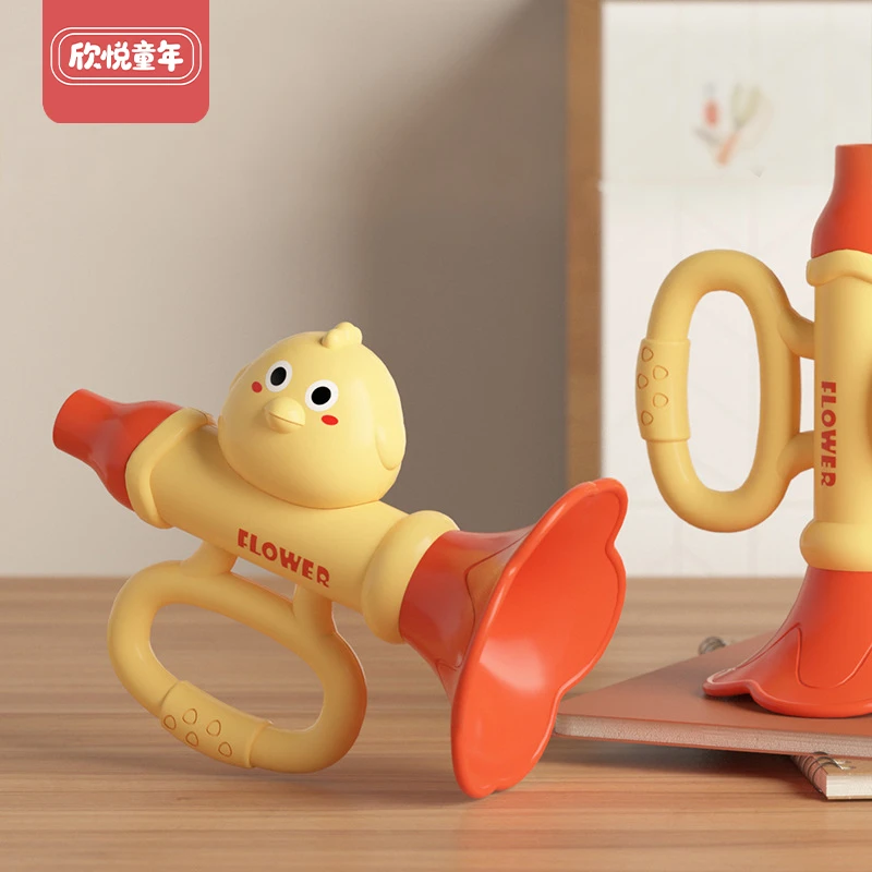 小喇叭宝宝益智吹吹乐儿童早教可吹奏乐器玩具肺活量训练男孩女孩