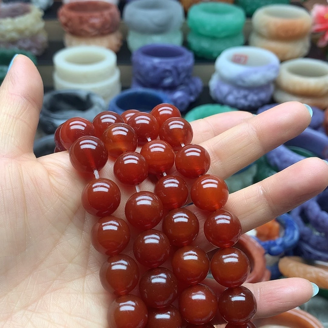 毛衣链未镶嵌石英质玉