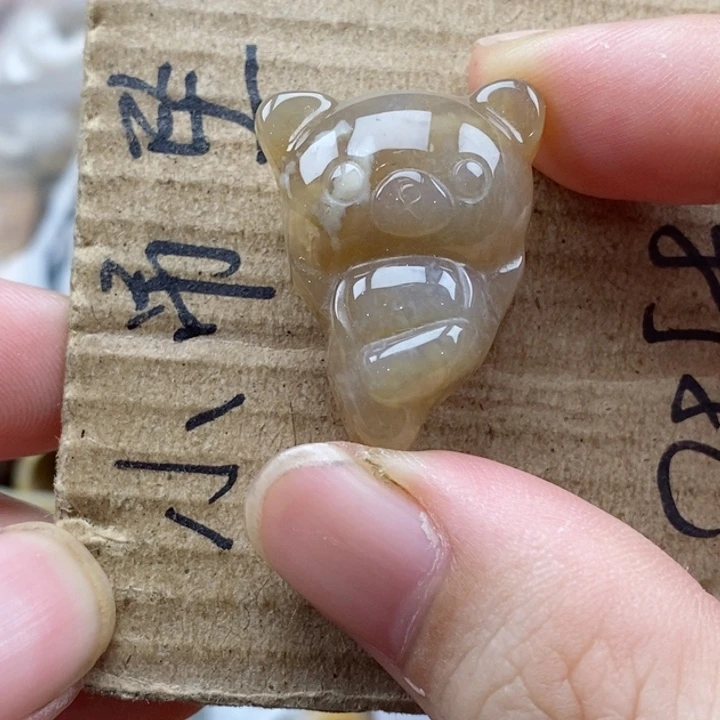 硅化珊瑚（珊瑚玉）未镶嵌颈饰用****5