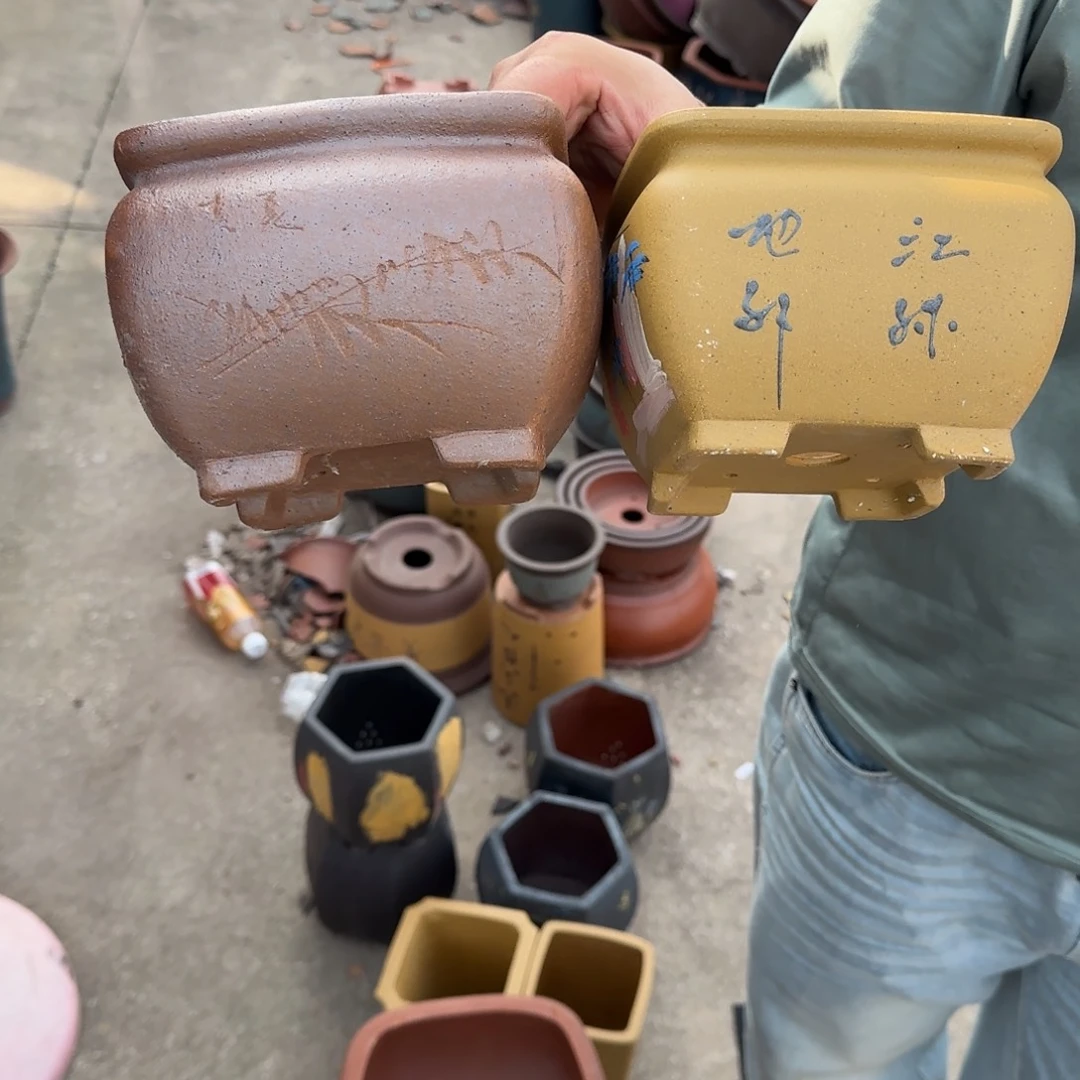 花盆紫砂口径15.10口径