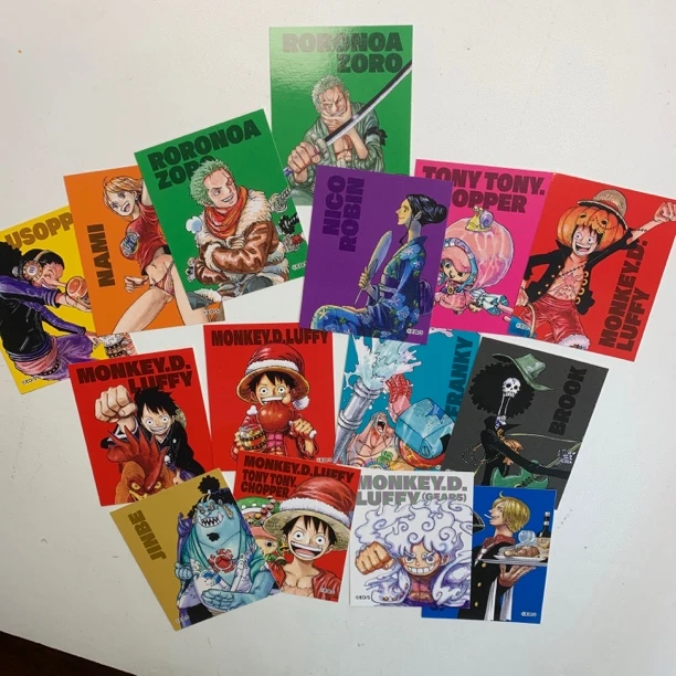 【海贼王】js原画日版日历/内含小卡