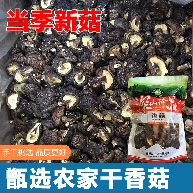 小香菇金钱菇邮政2025优质精选干货品质香菇蘑菇香菇干干香菇