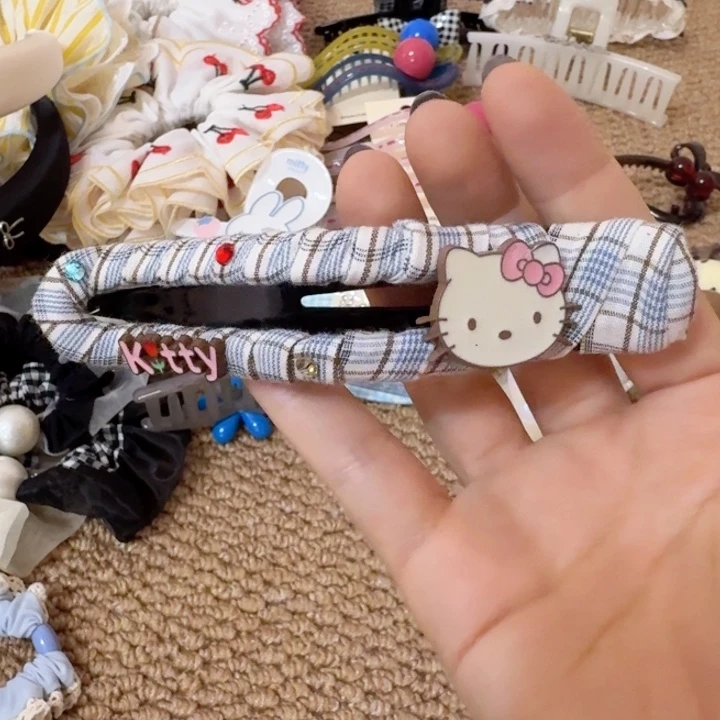 皮质铁合金Kitty懒人夹