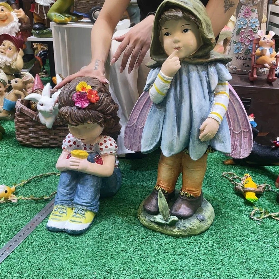 摆件花园摆件红红火火