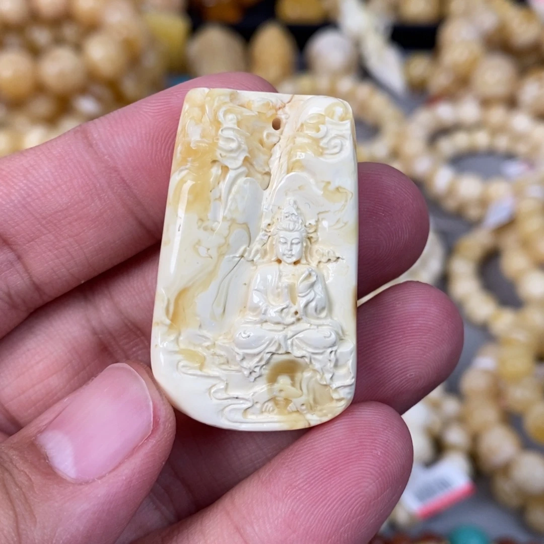 蜜蜡未镶嵌珠宝奇石9.9g