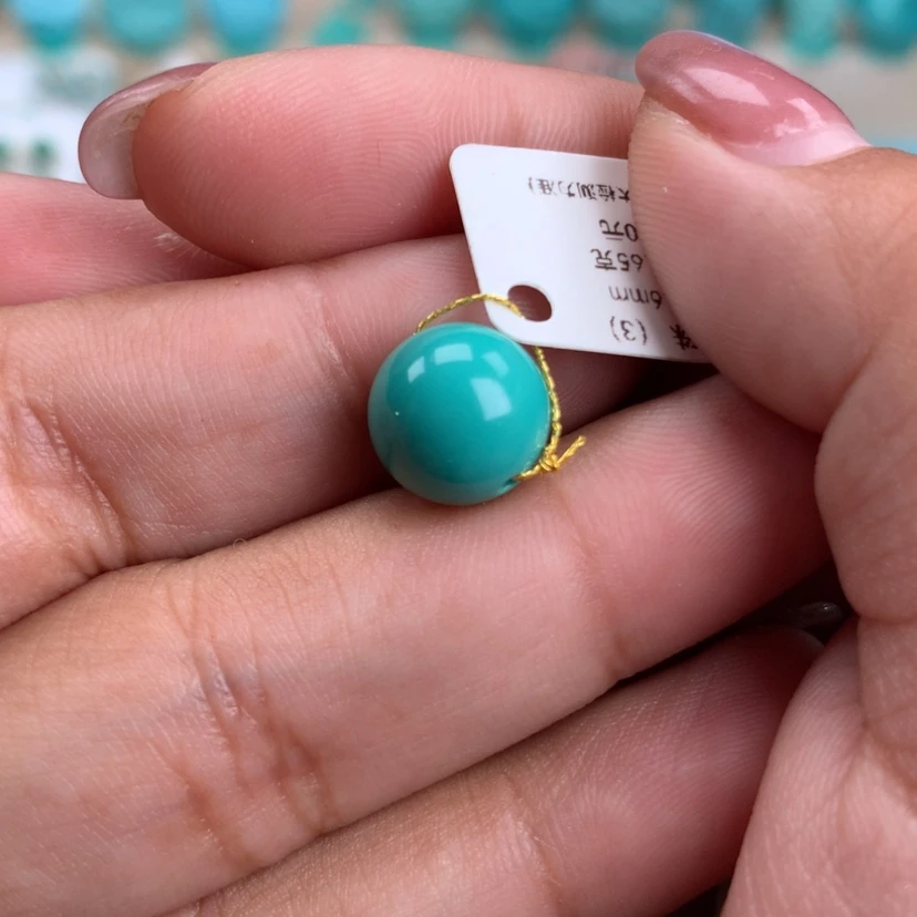 【闪购商品】绿松石未镶嵌圆珠闹
