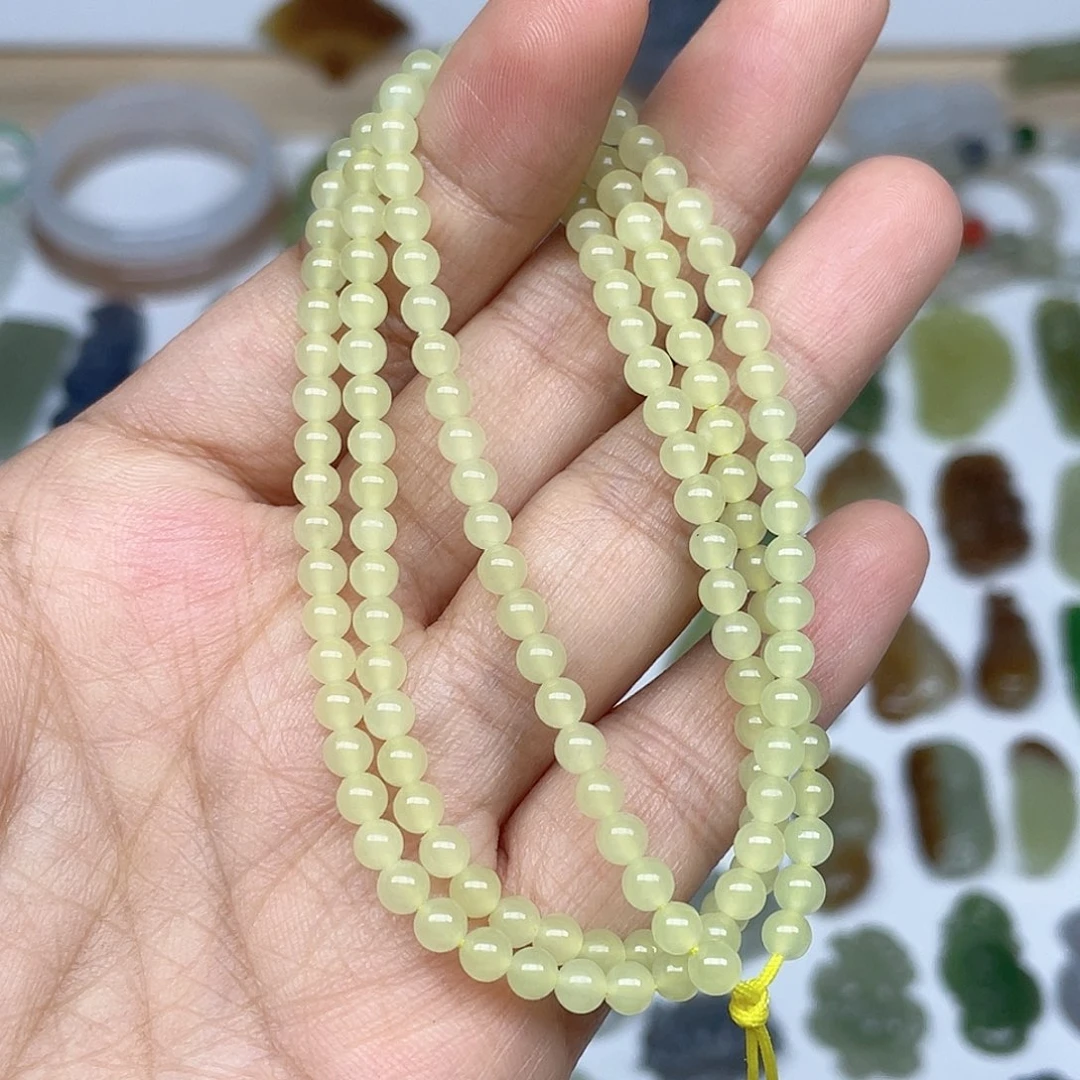 未镶嵌手链和田玉（黄玉）