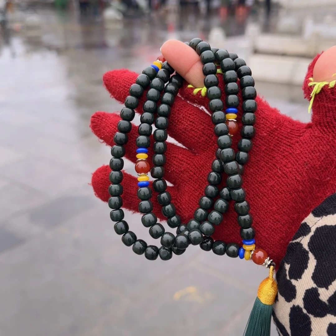 和田玉颈饰未镶嵌卡8