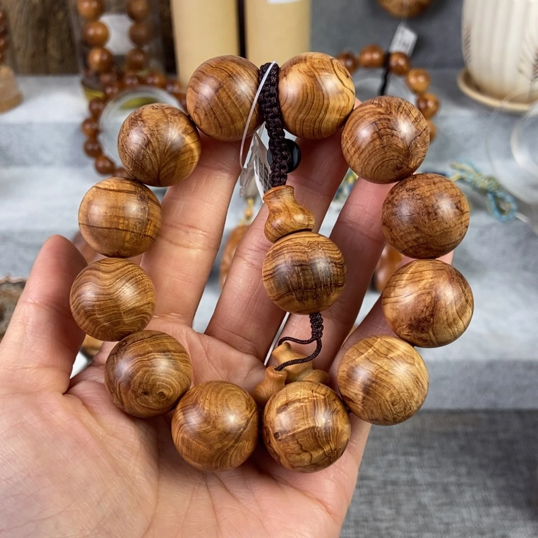 柏木（崖柏）手串/手链北太行高崖陈化樱子瘤变异瘤20醇甜奶香