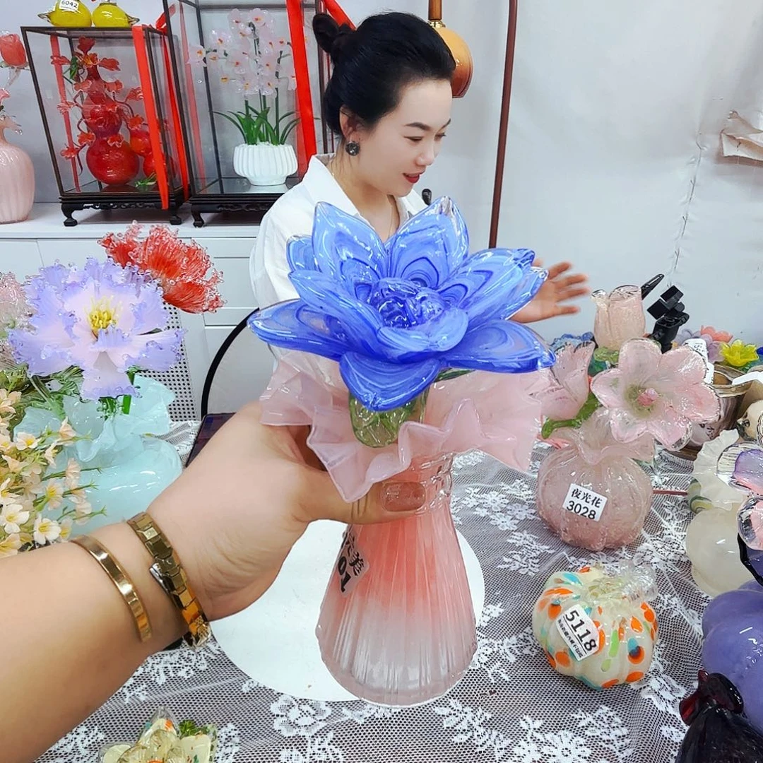 琉璃花瓶花器艺术品