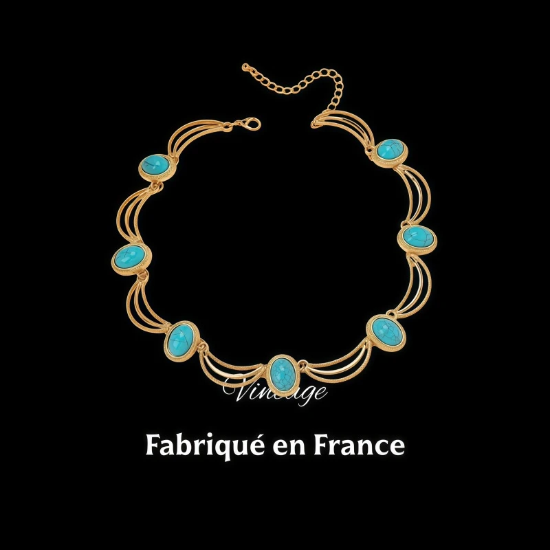 【圣托里尼之瞳】复古宫廷风项链x281