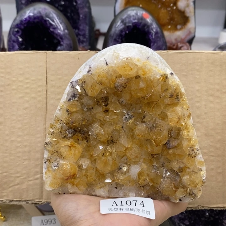 未镶嵌大型摆件（非配饰）紫晶