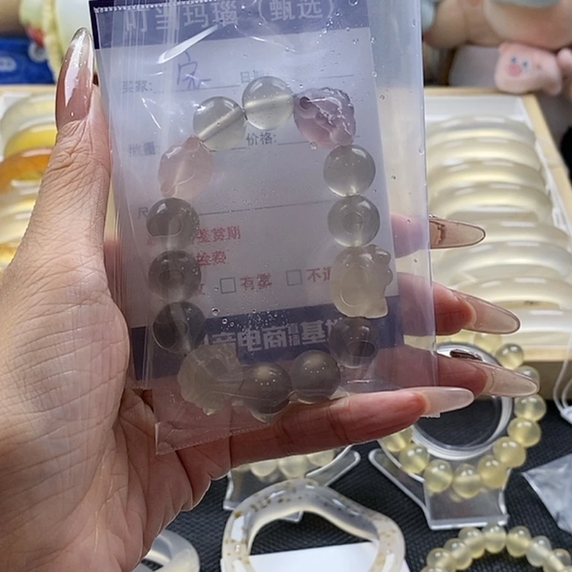 【闪购商品】未镶嵌手串玛瑙/玉髓@**@