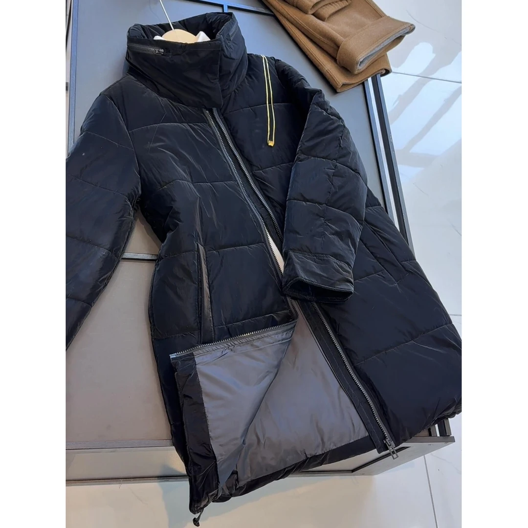 加厚款棉服保暖中长款立领面包服外套显瘦百搭