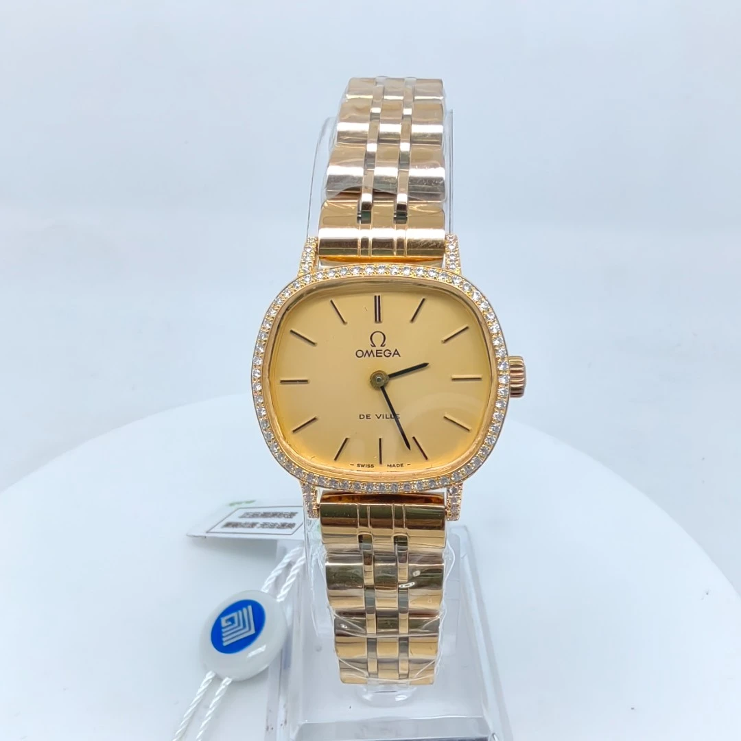 95新 Omega/欧米茄 手动机械表后钻23.5*21/公价32999/w10585