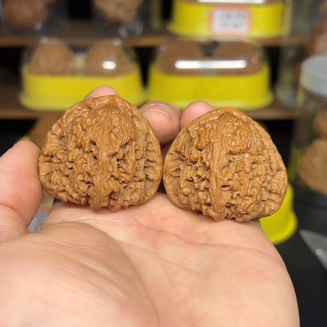 吊坠文玩核桃三角南疆尺43