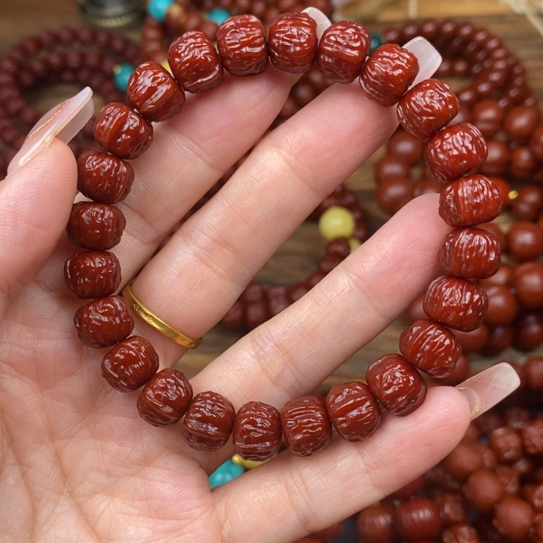 猴头核桃手串蛤蟆