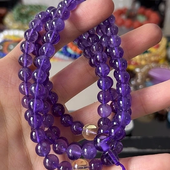 水晶手链未镶嵌矿坑