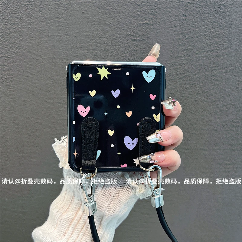 （华为novaflip系列)折叠奶油壳适用华为novaflip手机壳防摔爆款潮