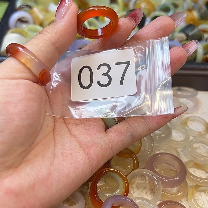 玛瑙/玉髓未镶嵌戒指