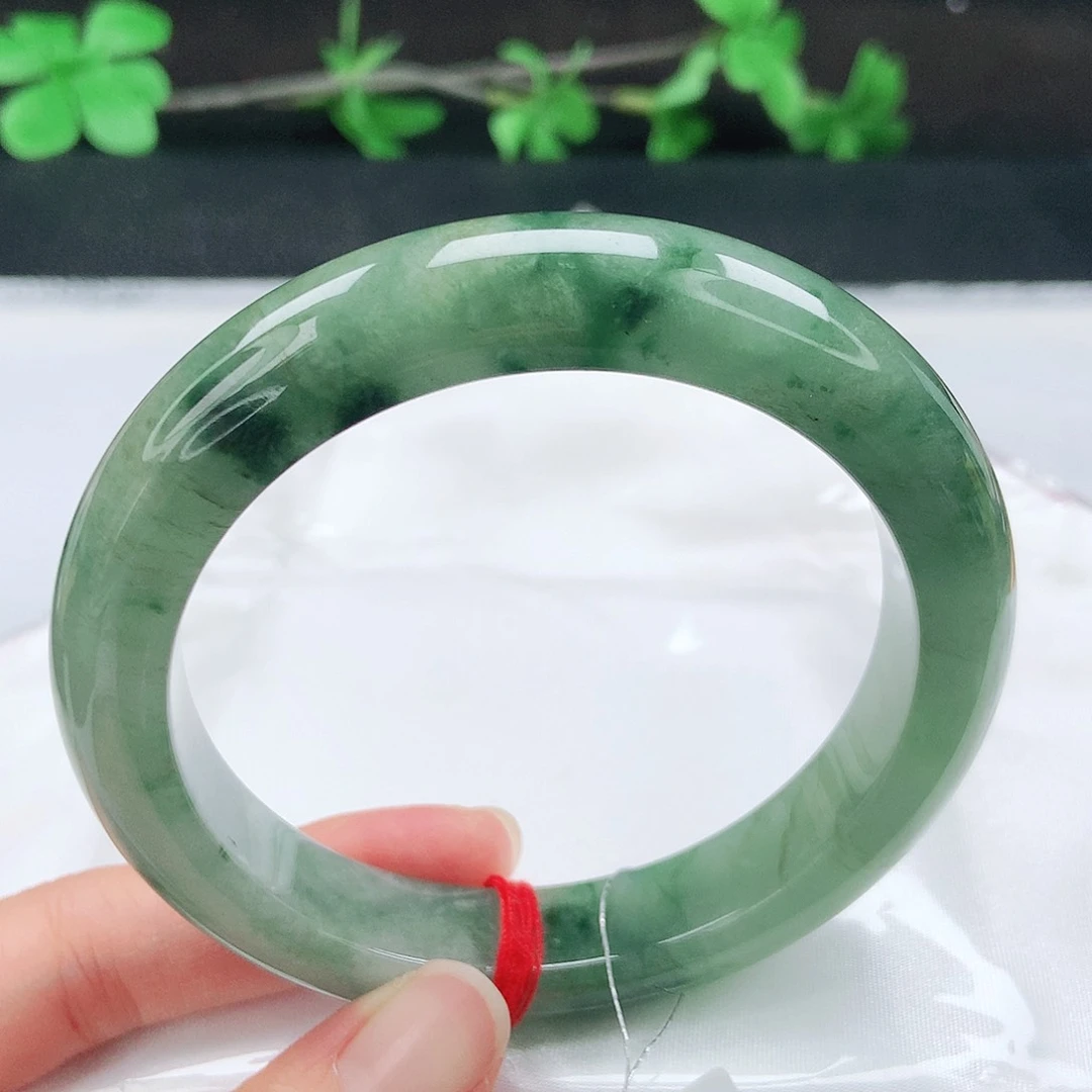 未镶嵌手镯翡翠63➕圈