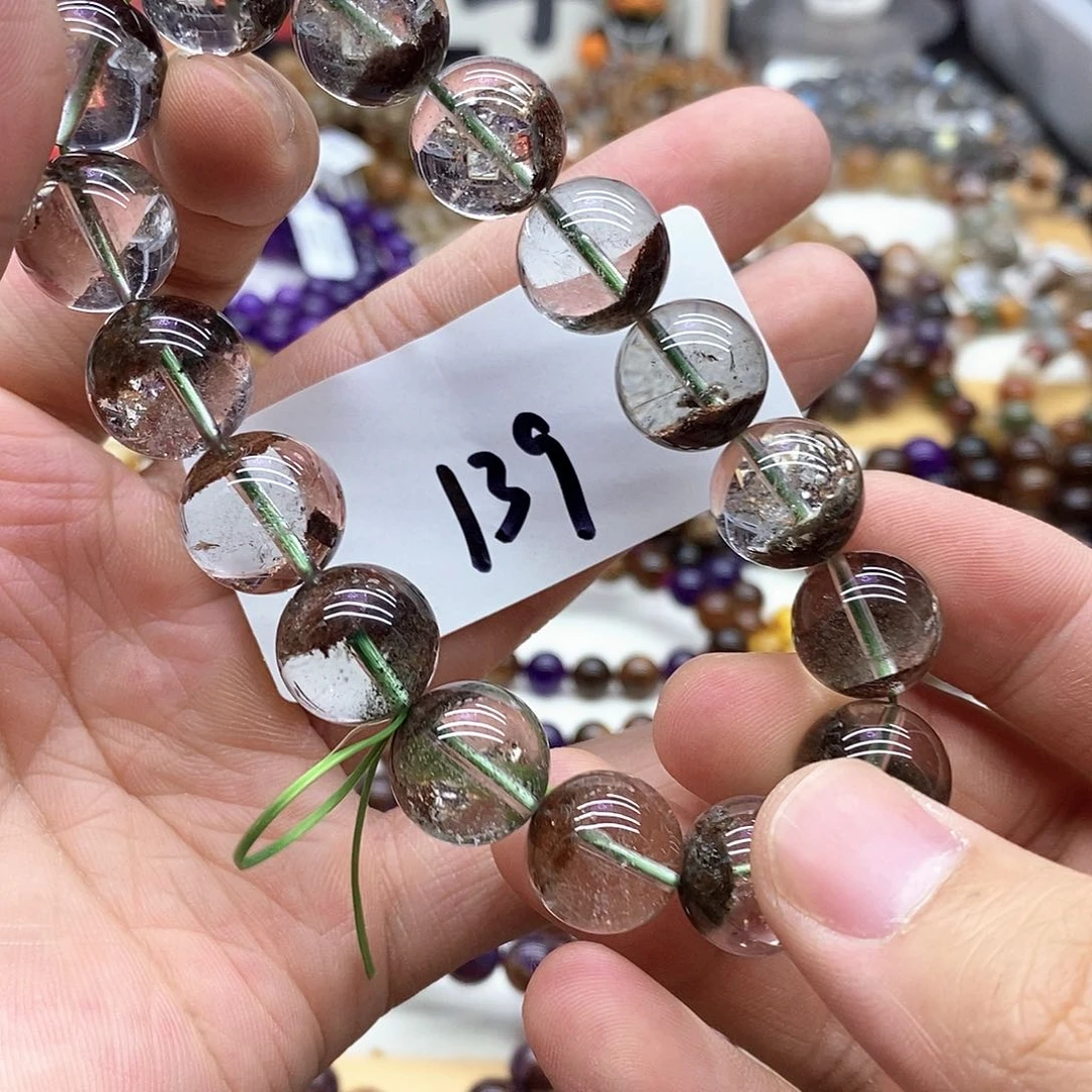 水晶手串未镶嵌天然