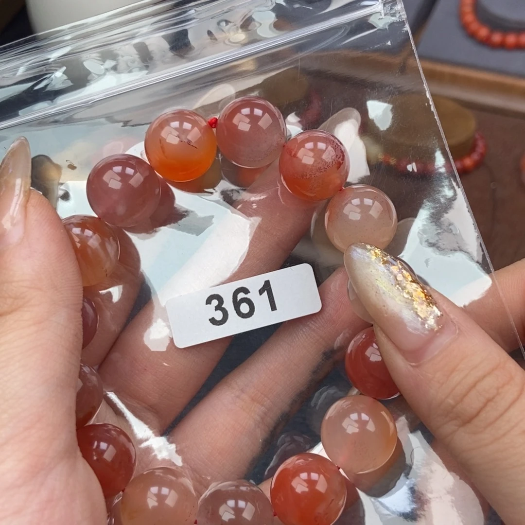 南红玛瑙未镶嵌手链