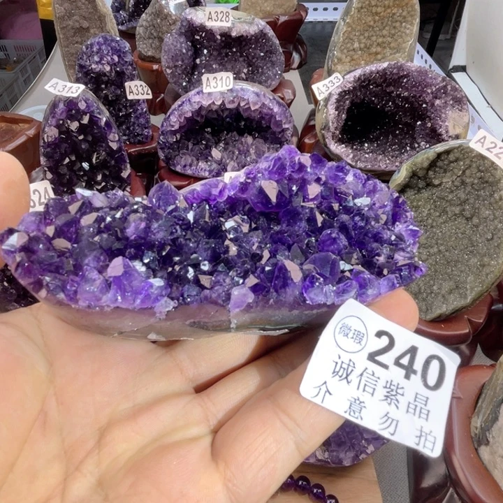 未镶嵌大型摆件（非配饰）紫晶