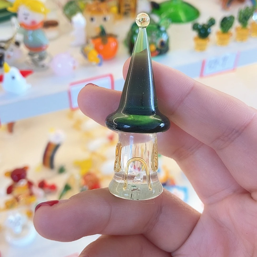琉璃手工艺品红*城堡