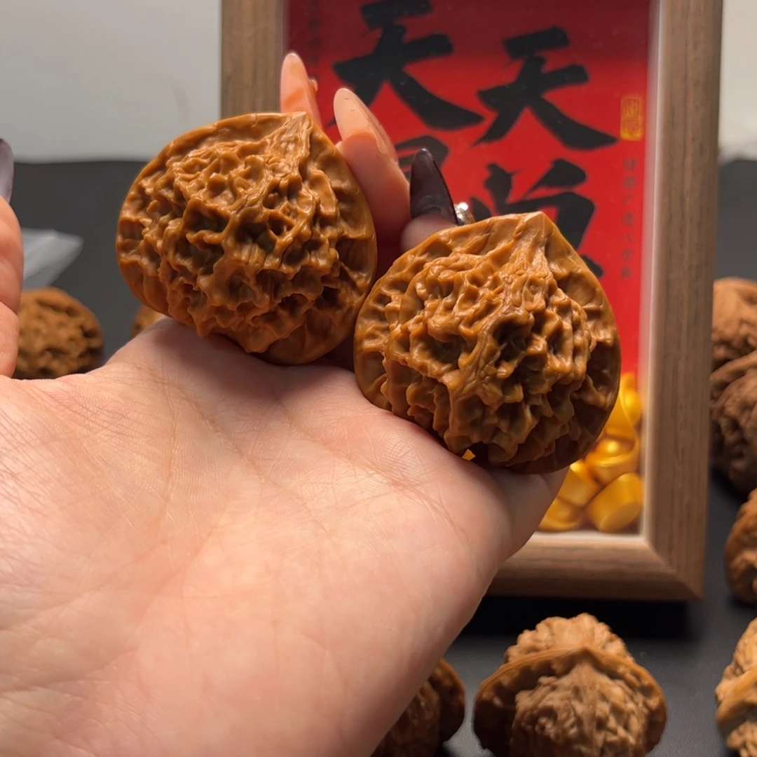 文玩核桃吊坠官帽47