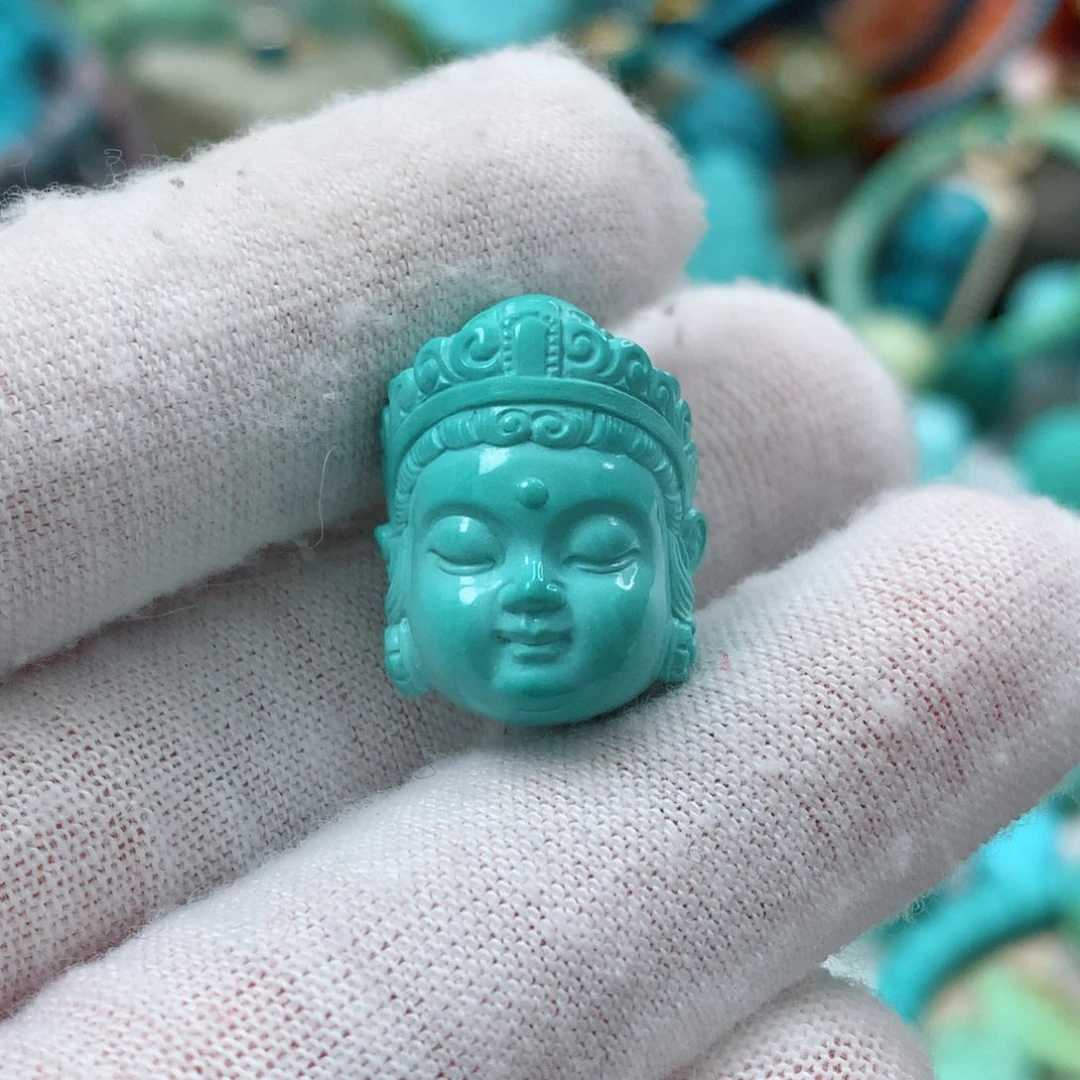 绿松石珠宝奇石未镶嵌