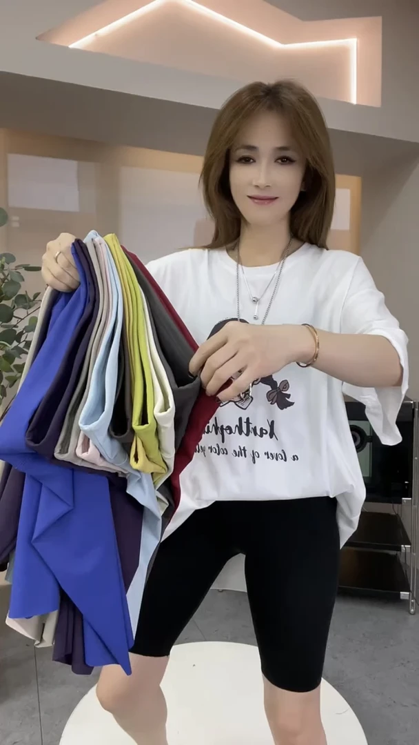 瑜伽裤女夏季新款裸感骑行裤4分短裤高腰运动健身紧身裤