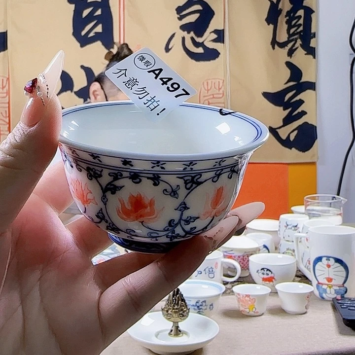 非正品手绘陶瓷茶具