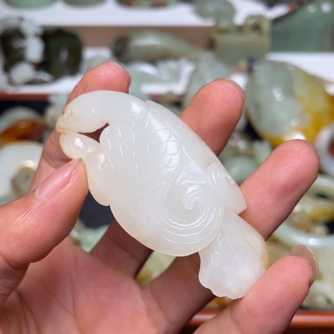 南***阁未镶嵌和田玉挂件