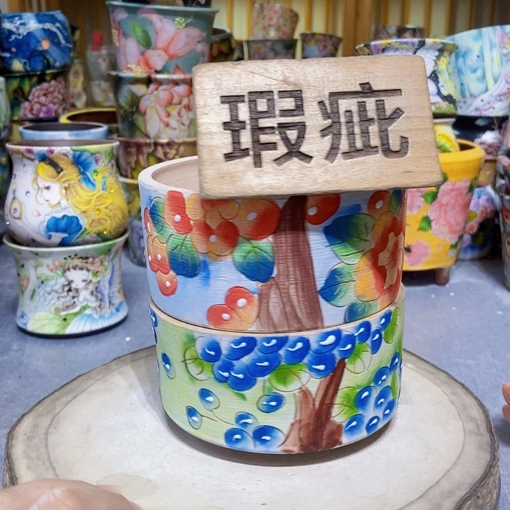 景德镇艺术手绘作品