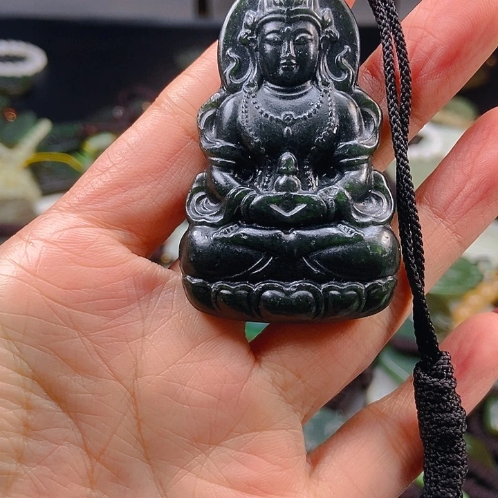 颈饰未镶嵌和田玉