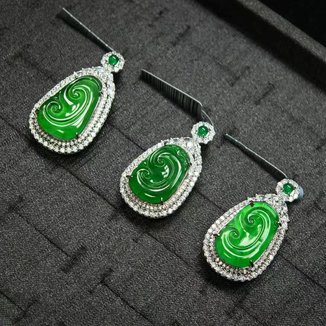 15978天然A货翡翠【如意】多样性发一个