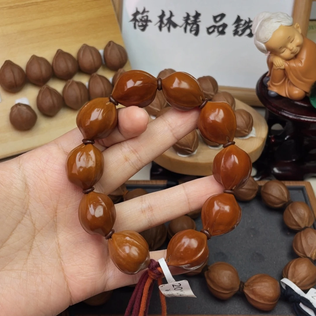 手串/手链橄榄核2024抛光梅林铁核