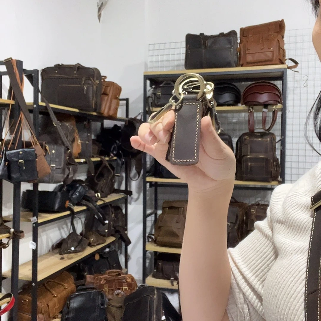 牛皮（革）头层牛皮钥匙扣