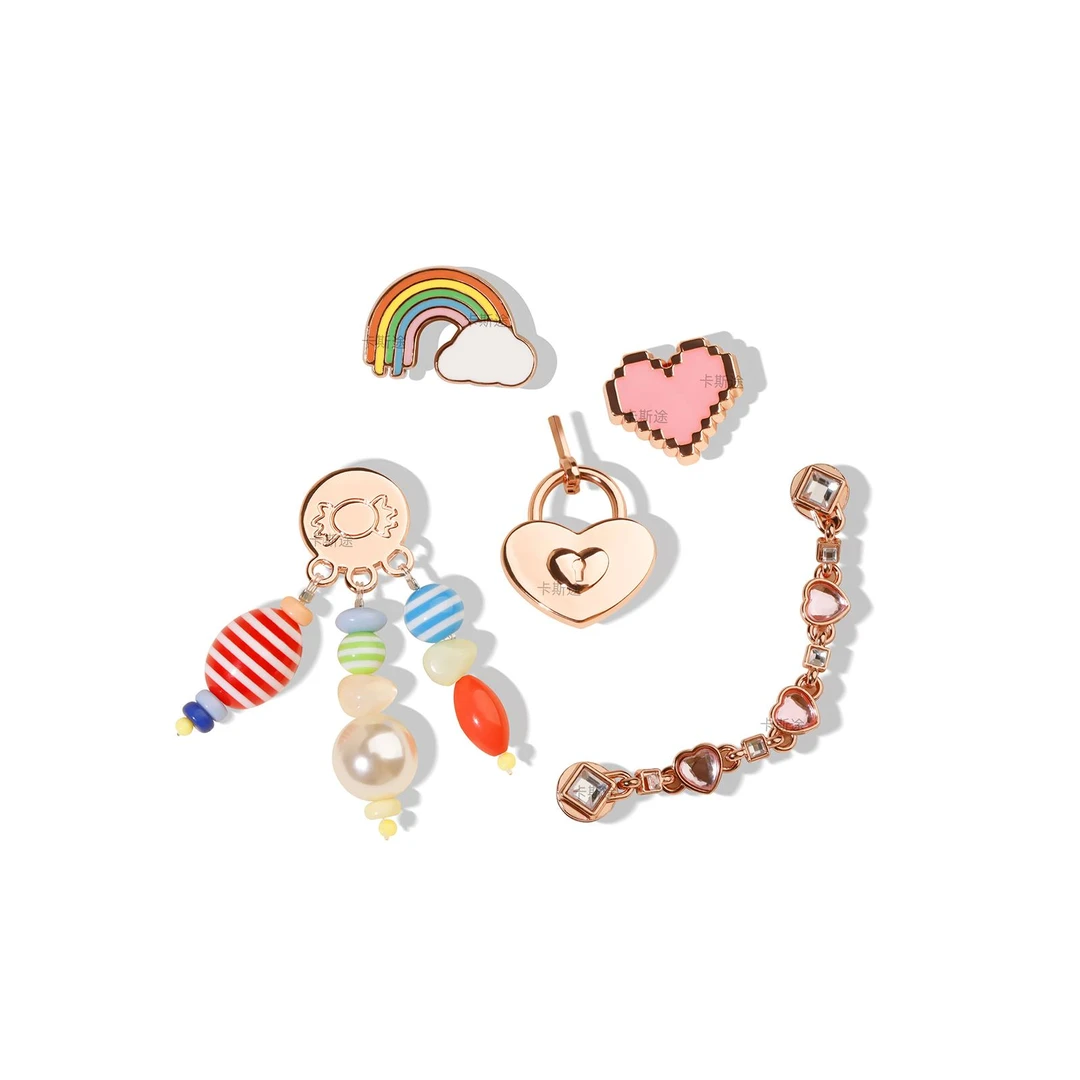 时尚卡骆驰智必星配件洞洞鞋花洞洞鞋配饰装饰扣钻石闪耀