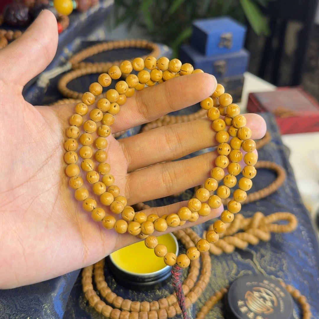 文玩核桃吊坠桃核核壁圆珠长串